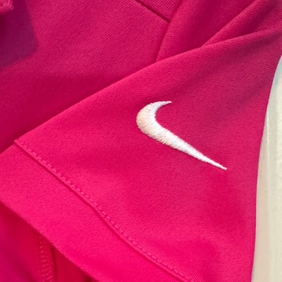 Nike Women’s Hot Pink Short Sleeve Polo - Picture 3 of 3